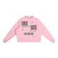 Essential Fleece Mock-Neck Crew Sweatshirt
