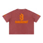 Mineral Wash Boxy Cotton T-Shirt