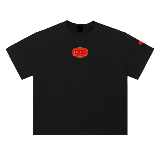 Heavyweight Drop Shoulder Cotton T-Shirt