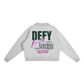 Essential Fleece Mock-Neck Crew Sweatshirt