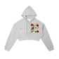 Essential Cropped Zip-Up Hoodie