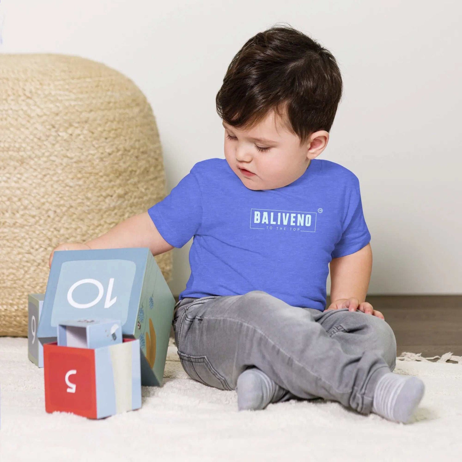 Baliveno Baby Short Sleeve T-shirt, Printed Toddler T-shirt, Baliveno It&