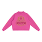 Baliveno Premium Essential Fleece Mock-Neck Crew Sweatshirt