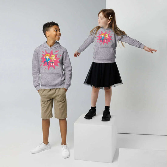 Forever Kid HoodieForever Kid hoodieIntroducing our Forever Kid Hoodie – the perfect combination of comfort, style, and sustainability for your little one.
Crafted with care and premium quality, this e[Bal]