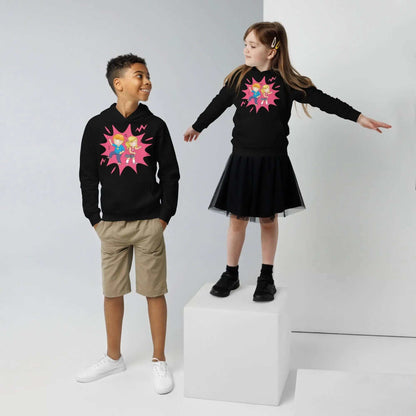 Forever Kid HoodieForever Kid hoodieIntroducing our Forever Kid Hoodie – the perfect combination of comfort, style, and sustainability for your little one.
Crafted with care and premium quality, this e[Bal]