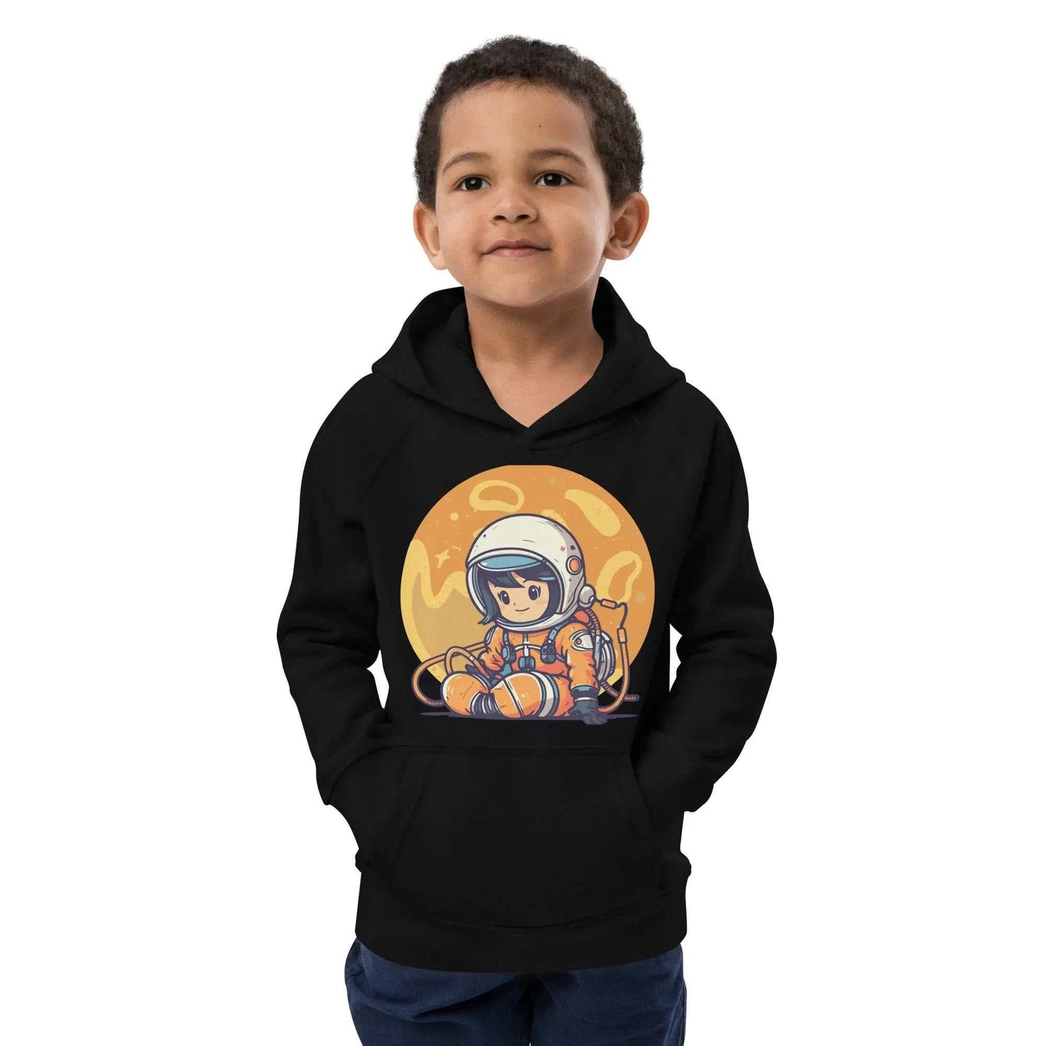 Space Kid HoodieSpace Kid hoodieIntroducing our Space Kid Hoodie, the perfect blend of comfort and sustainability for your little one! Crafted with premium quality materials, this eco-friendly hood[Bal]
