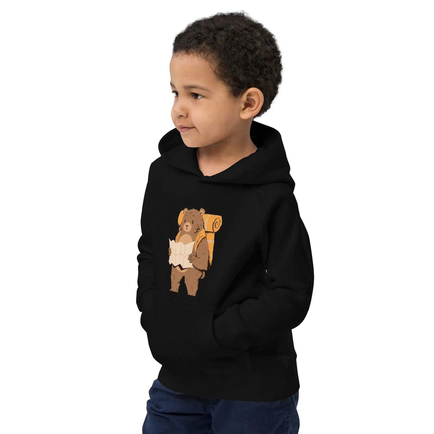 Where Am I HoodieWhere Am I HoodieLooking for a comfy hoodie for your little one? This premium quality kids eco hoodie has a front pouch pocket, ribbed cuffs, and a lined hood for additional warmth. [Bal]