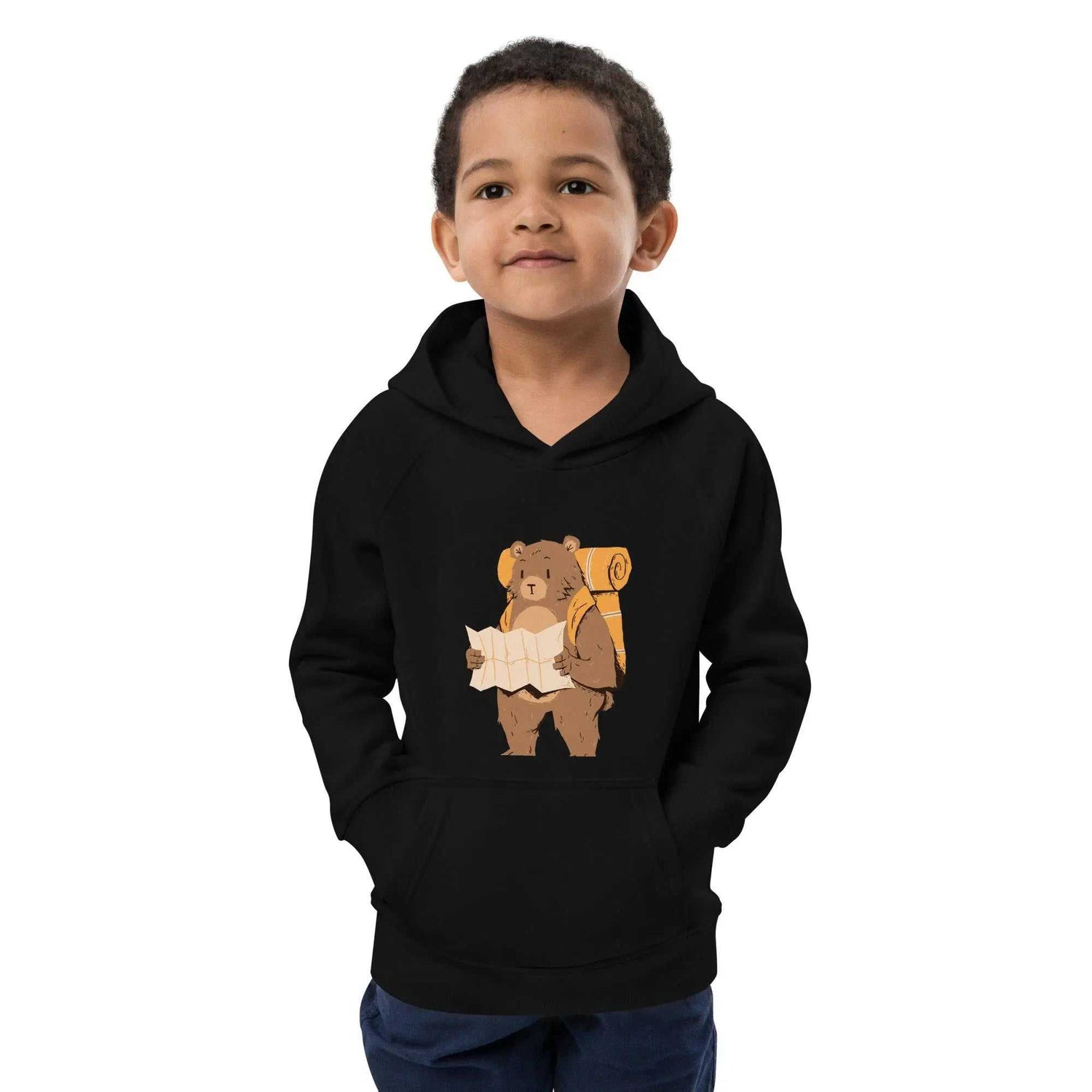 Where Am I HoodieWhere Am I HoodieLooking for a comfy hoodie for your little one? This premium quality kids eco hoodie has a front pouch pocket, ribbed cuffs, and a lined hood for additional warmth. [Bal]