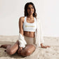 Padded Sports BraPadded Sports BraGet the perfect bra for your workouts! This comfy bra has a soft moisture-wicking fabric, extra materials in shoulder straps, and removable padding for maximum suppo[Bal]
