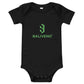 Baby short sleeveBaby short sleeve one pieceKeep your little one comfy and stylish in the Baby Short Sleeve Cotton Romper. This 100% ring-spun combed cotton one-piece features an adorable all-over print design[Bal]