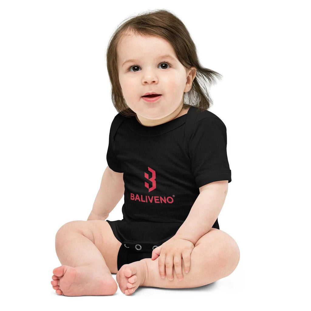 Baby short sleeveBaby short sleeve one pieceKeep your little one comfy and stylish in the Baby Short Sleeve Cotton Romper. This 100% ring-spun combed cotton one-piece features an adorable all-over print design[Bal]