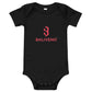 Baby short sleeveBaby short sleeve one pieceKeep your little one comfy and stylish in the Baby Short Sleeve Cotton Romper. This 100% ring-spun combed cotton one-piece features an adorable all-over print design[Bal]