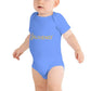Baby short sleeveBaby short sleeve one pieceKeep your little one comfy and stylish in the Baby Short Sleeve Cotton Romper. This 100% ring-spun combed cotton one-piece features an adorable all-over print design[Bal]