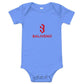 Baby Short SleeveBaby short sleeve one pieceKeep your little one comfy and stylish in the Baby Short Sleeve Cotton Romper. This 100% ring-spun combed cotton one-piece features an adorable all-over print design[Bal]