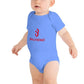 Baby Short SleeveBaby short sleeve one pieceKeep your little one comfy and stylish in the Baby Short Sleeve Cotton Romper. This 100% ring-spun combed cotton one-piece features an adorable all-over print design[Bal]