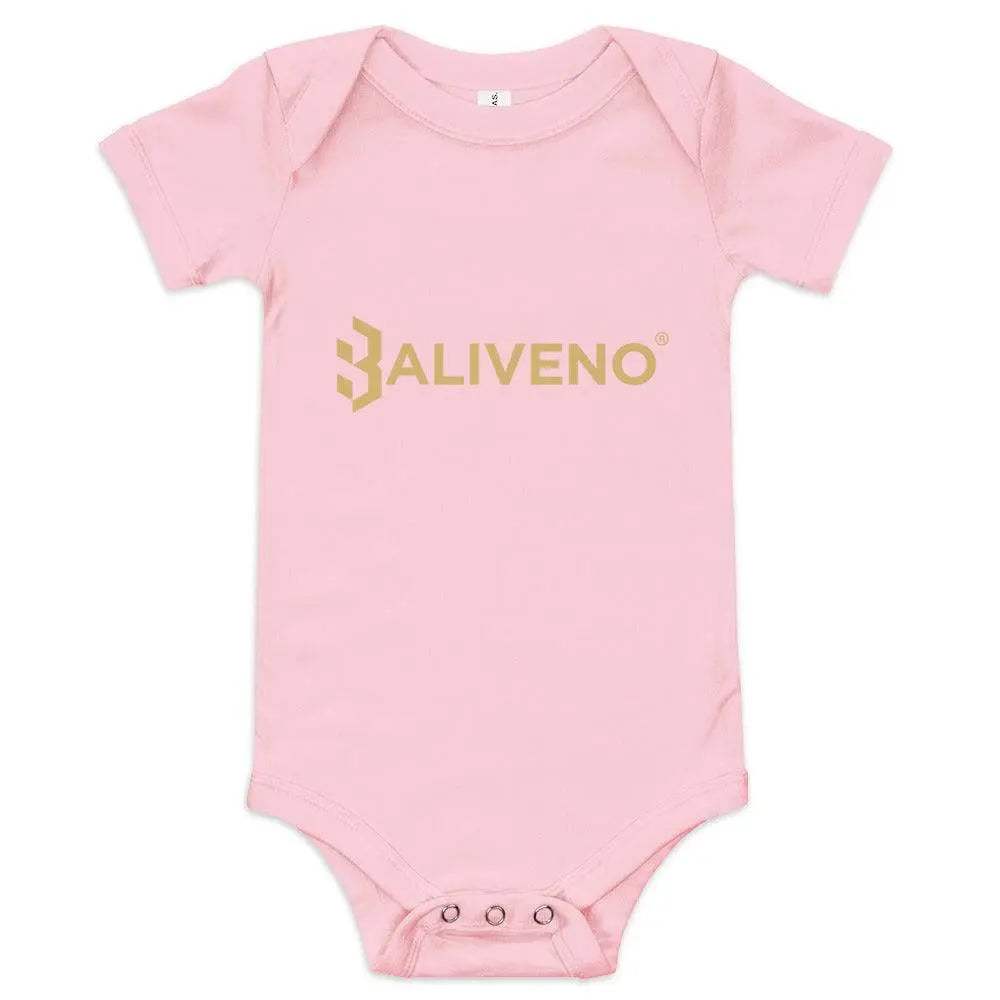 Baby Short SleeveBaby short sleeve one pieceKeep your little one comfy and stylish in the Baby Short Sleeve Cotton Romper. This 100% ring-spun combed cotton one-piece features an adorable all-over print design[Bal]
