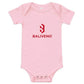 Baby short sleeveBaby short sleeve one pieceKeep your little one comfy and stylish in the Baby Short Sleeve Cotton Romper. This 100% ring-spun combed cotton one-piece features an adorable all-over print design[Bal]