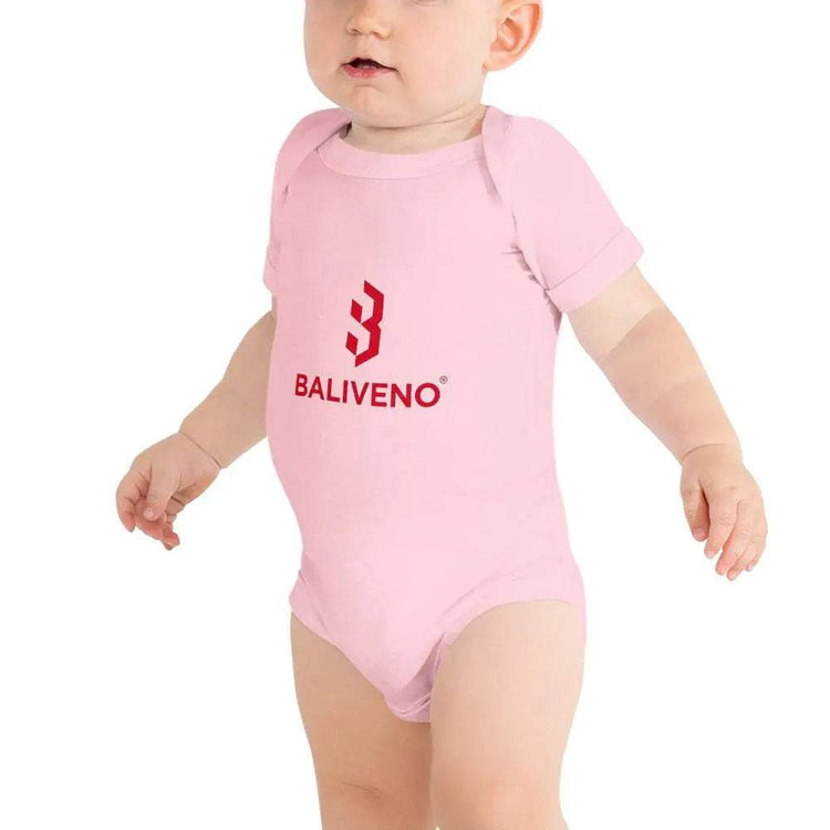 Baby short sleeveBaby short sleeve one pieceKeep your little one comfy and stylish in the Baby Short Sleeve Cotton Romper. This 100% ring-spun combed cotton one-piece features an adorable all-over print design[Bal]
