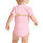 Baby Short SleeveBaby short sleeve one pieceKeep your little one comfy and stylish in the Baby Short Sleeve Cotton Romper. This 100% ring-spun combed cotton one-piece features an adorable all-over print design[Bal]