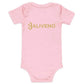 Baby Short SleeveBaby short sleeve one pieceKeep your little one comfy and stylish in the Baby Short Sleeve Cotton Romper. This 100% ring-spun combed cotton one-piece features an adorable all-over print design[Bal]