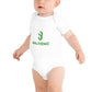 Baby short sleeveBaby short sleeve one pieceKeep your little one comfy and stylish in the Baby Short Sleeve Cotton Romper. This 100% ring-spun combed cotton one-piece features an adorable all-over print design[Bal]