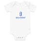 Baby short sleeveBaby short sleeve one pieceKeep your little one comfy and stylish in the Baby Short Sleeve Cotton Romper. This 100% ring-spun combed cotton one-piece features an adorable all-over print design[Bal]