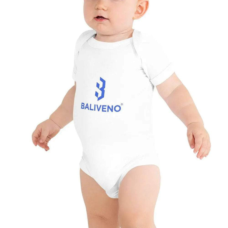 Baby short sleeveBaby short sleeve one pieceKeep your little one comfy and stylish in the Baby Short Sleeve Cotton Romper. This 100% ring-spun combed cotton one-piece features an adorable all-over print design[Bal]