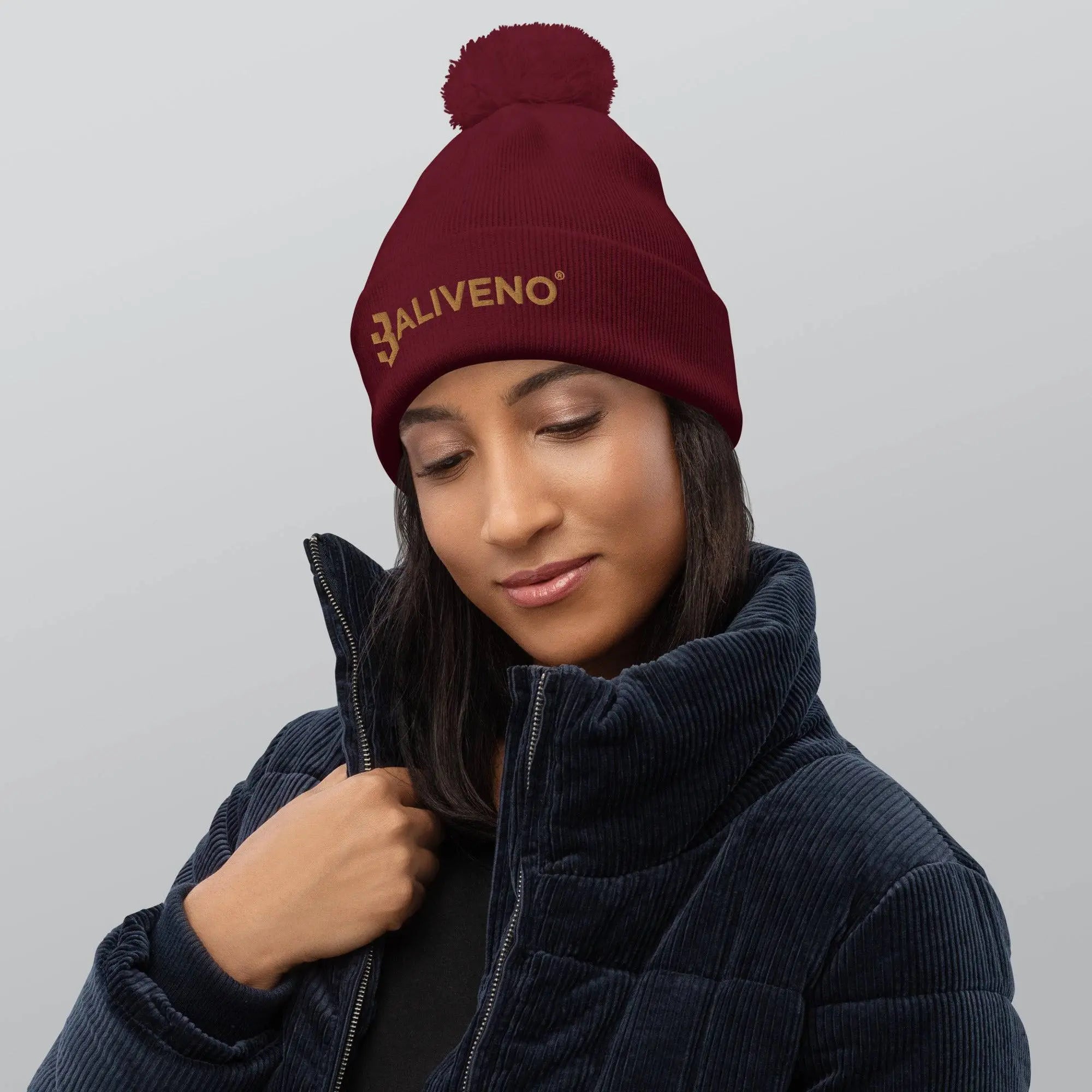 Baliveno Pom pom beanie - BALIVENO