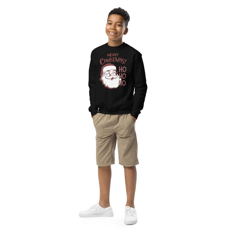 Ho Ho HoHo Ho Ho Youth crewneck sweatshirtSpread the festive cheer with our Ho Ho Ho Youth Crewneck Sweatshirt, designed to keep the little ones warm and cozy during the holiday season and beyond. Crafted fr[Bal]