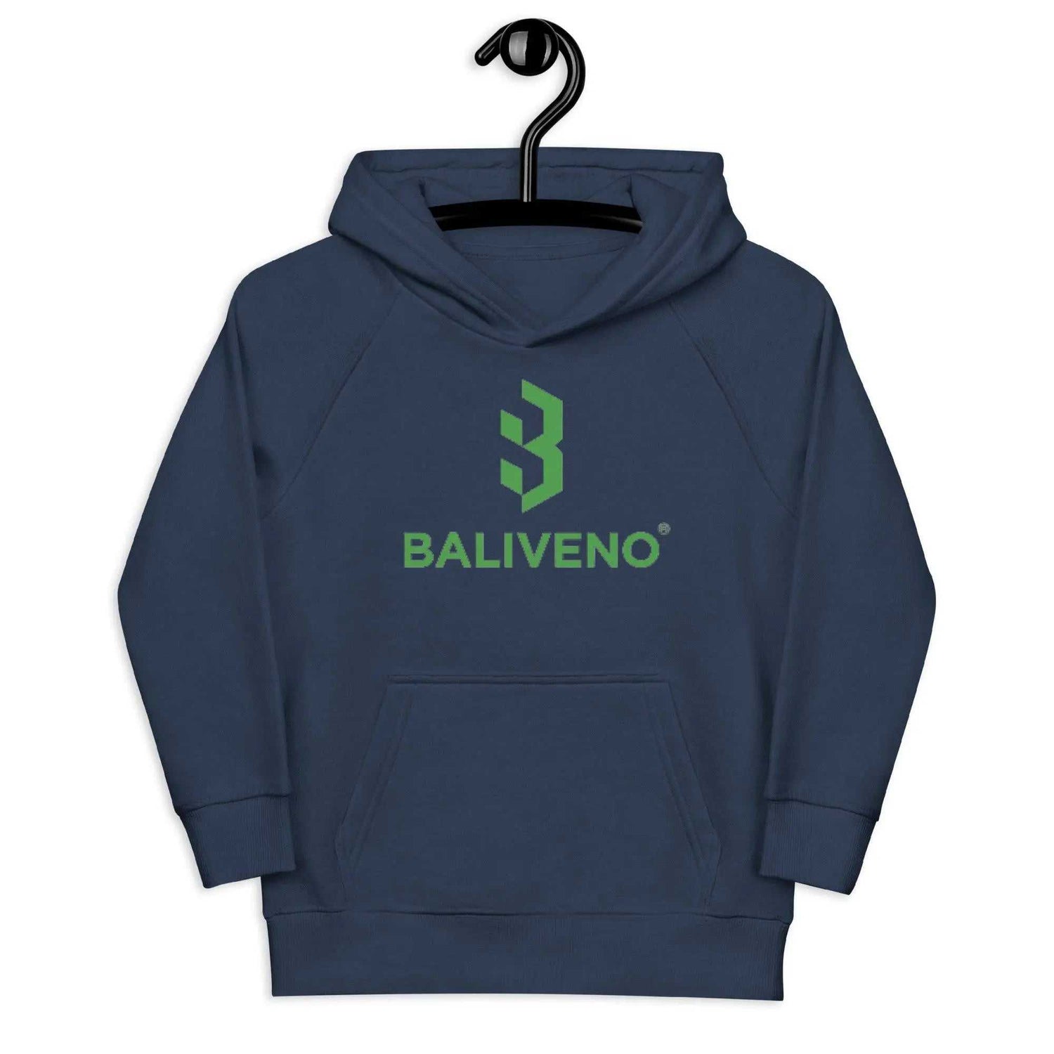 Kids eco hoodieKids eco hoodieIndulge your little one in comfort and style with our premium Kids Eco Hoodie. Crafted with care from a blend of 80% organic cotton and 20% recycled polyester, this [Bal]