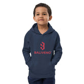 Kids eco hoodieKids eco hoodieIndulge your little one in comfort and style with our premium Kids Eco Hoodie. Crafted with care from a blend of 80% organic cotton and 20% recycled polyester, this [Bal]