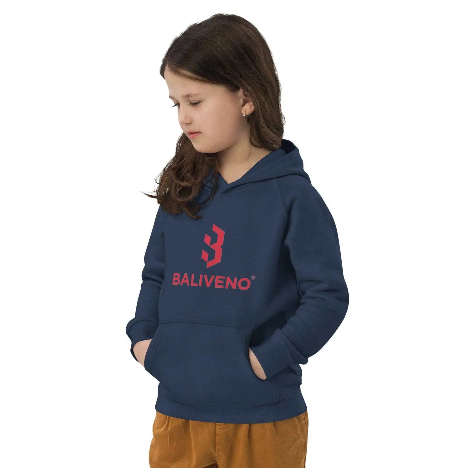 Kids eco hoodieKids eco hoodieIndulge your little one in comfort and style with our premium Kids Eco Hoodie. Crafted with care from a blend of 80% organic cotton and 20% recycled polyester, this [Bal]