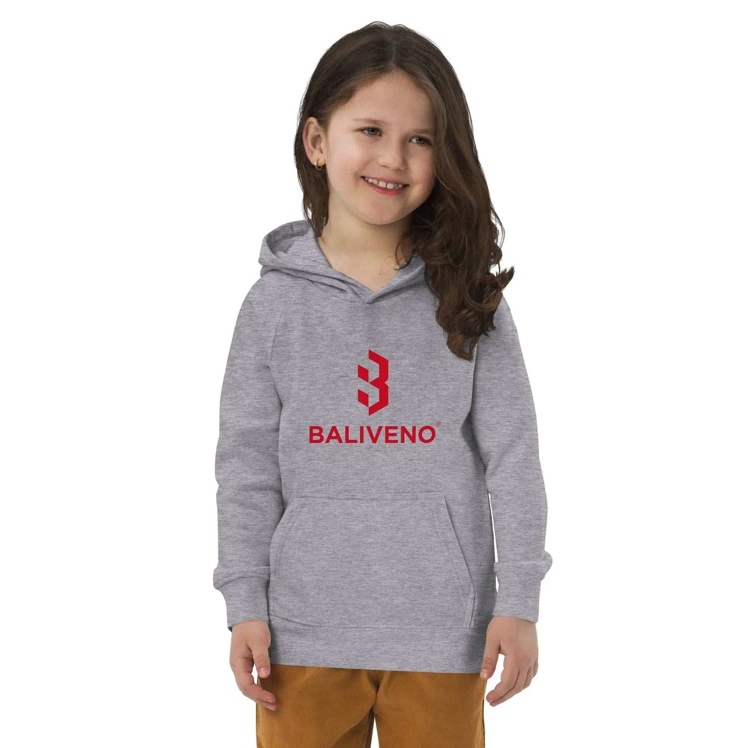 Kids eco hoodieKids eco hoodieIndulge your little one in comfort and style with our premium Kids Eco Hoodie. Crafted with care from a blend of 80% organic cotton and 20% recycled polyester, this [Bal]