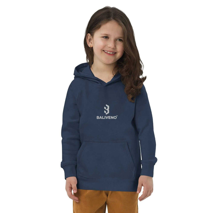 Kids eco hoodieKids eco hoodieIndulge your little one in comfort and style with our premium Kids Eco Hoodie. Crafted with care from a blend of 80% organic cotton and 20% recycled polyester, this [Bal]