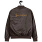 Leather Bomber JacketLeather Bomber JacketElevate your wardrobe with timeless style and sophistication with our Leather Bomber Jacket. Crafted from high-quality 100% PU leather, this classic piece is a must-[Bal]