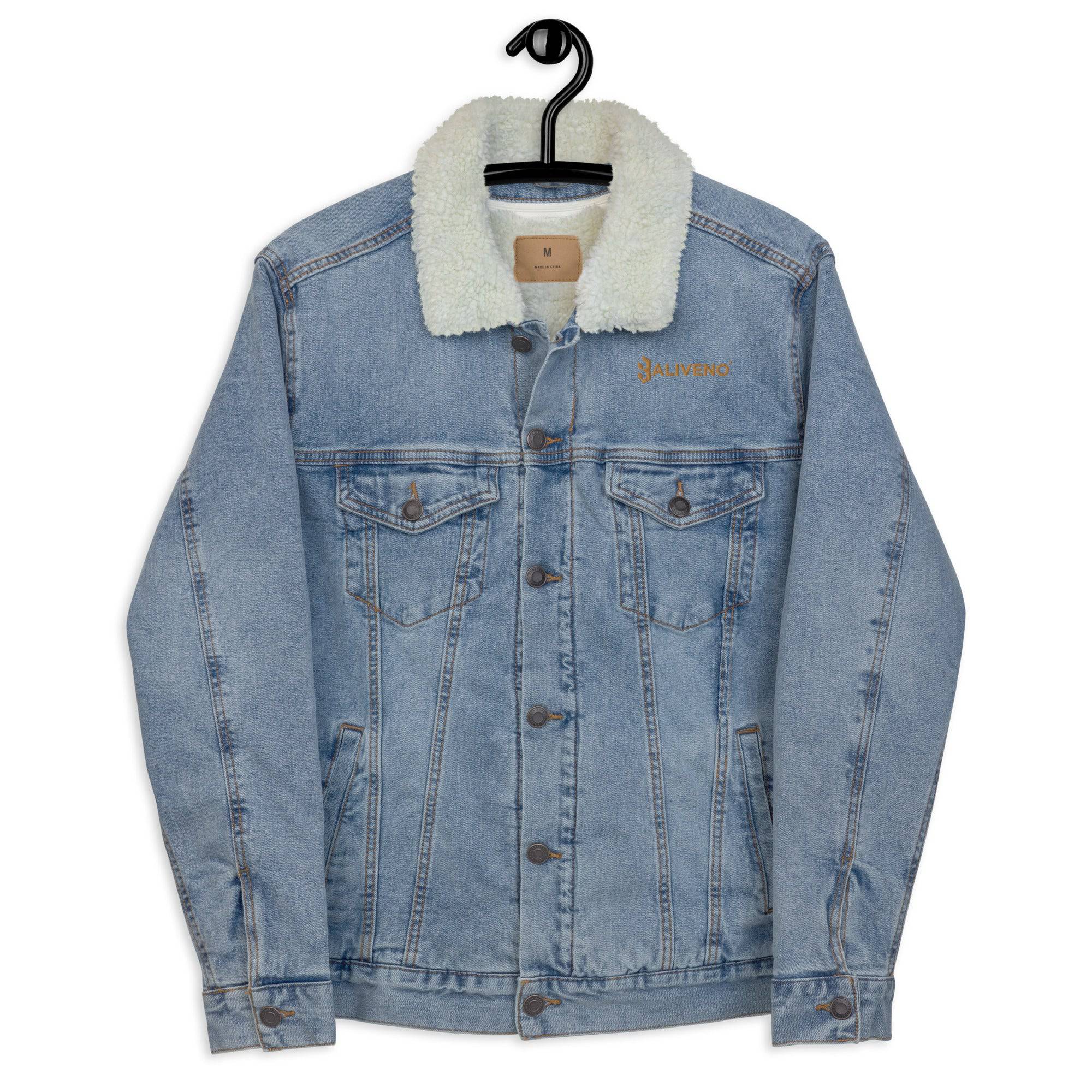 Unisex denim sherpa jacket - BALIVENO