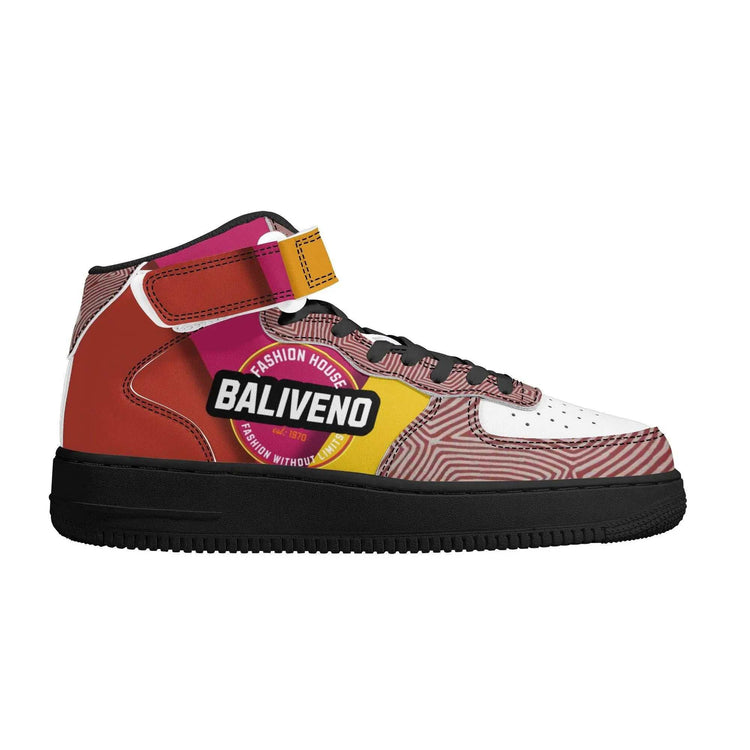 Baliveno MensBaliveno Mens High Top Leather Sneakers limited EditionElevate your footwear game with the Baliveno Men&