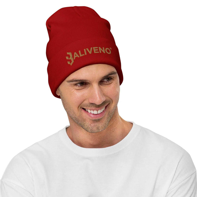 Baliveno EmbroideredBaliveno Embroidered BeanieStay warm and stylish all winter in the Baliveno Cotton Blend Embroidered Knit Beanie. This soft stretchy hat features an eye-catching embroidered design and form-fi[Bal]
