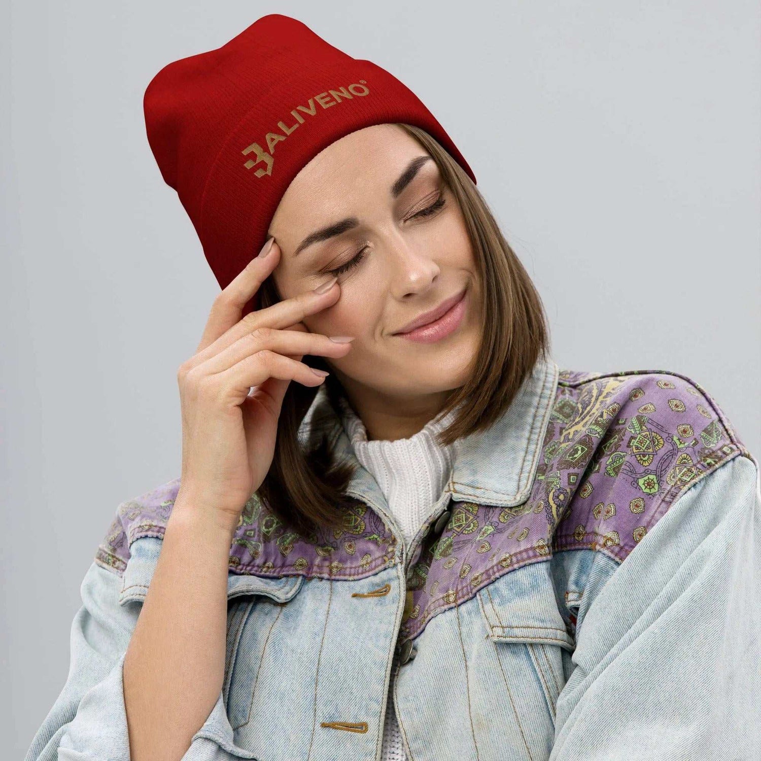 Baliveno Embroidered BeanieBaliveno Embroidered BeanieStay warm and stylish all winter in the Baliveno Cotton Blend Embroidered Knit Beanie. This soft stretchy hat features an eye-catching embroidered design and form-fi[Bal]
