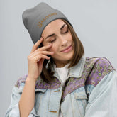 Baliveno Embroidered BeanieBaliveno Embroidered BeanieStay warm and stylish all winter in the Baliveno Cotton Blend Embroidered Knit Beanie. This soft stretchy hat features an eye-catching embroidered design and form-fi[Bal]