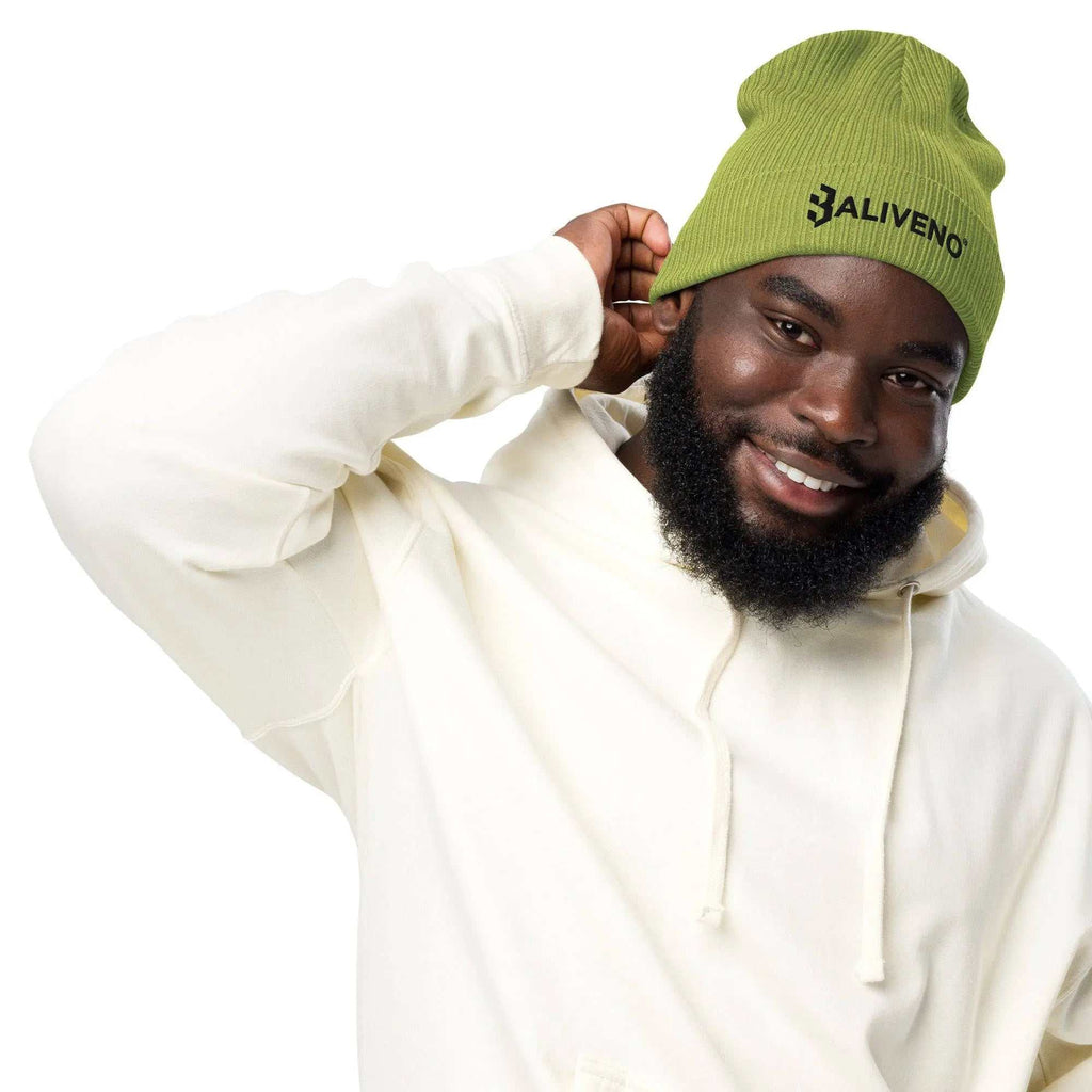 Baliveno OrganicBaliveno Organic ribbed beanieElevate your headwear game with the Baliveno Organic Ribbed Beanie - a stylish, practical, and eco-friendly accessory that's a must-have for any wardrobe.
Crafted fr[Bal]
