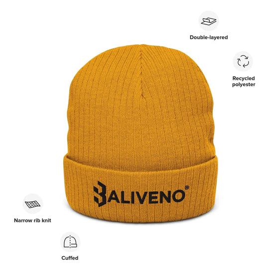 Baliveno RibbedBaliveno Ribbed knit beanieMake a statement and set your own trends with the Baliveno Ribbed Knit Beanie – your go-to accessory for all seasons, not just the cold weather.
Crafted from a blend[Bal]