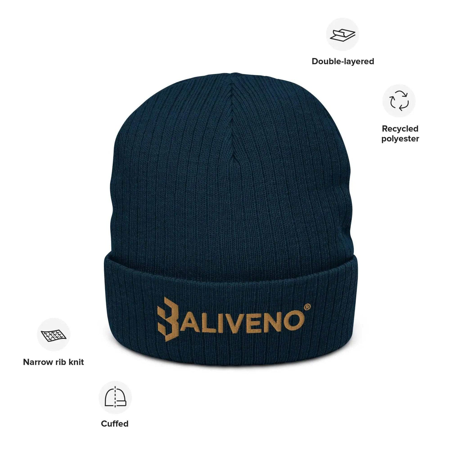 Baliveno RibbedBaliveno Ribbed knit beanieMake a statement and set your own trends with the Baliveno Ribbed Knit Beanie – your go-to accessory for all seasons, not just the cold weather.
Crafted from a blend[Bal]