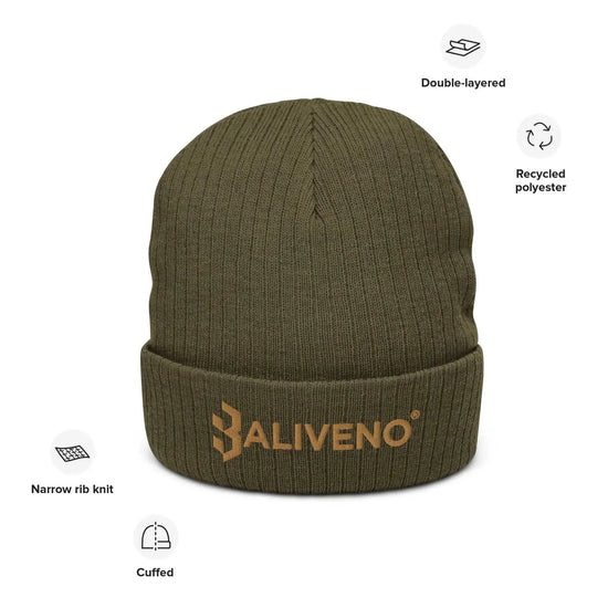 Baliveno RibbedBaliveno Ribbed knit beanieMake a statement and set your own trends with the Baliveno Ribbed Knit Beanie – your go-to accessory for all seasons, not just the cold weather.
Crafted from a blend[Bal]