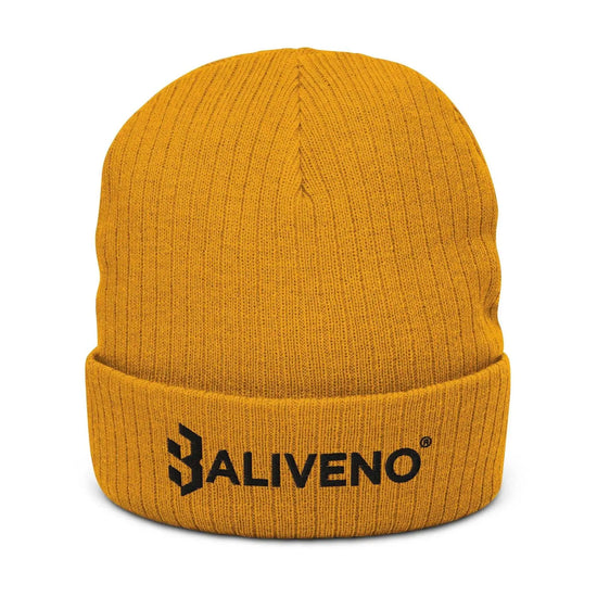 Baliveno RibbedBaliveno Ribbed knit beanieMake a statement and set your own trends with the Baliveno Ribbed Knit Beanie – your go-to accessory for all seasons, not just the cold weather.
Crafted from a blend[Bal]