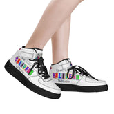 Baliveno UnisexBaliveno Unisex High Top Leather Sneakers* Custom all-over printed shoes with lace-up and velcro closure construction for a snug fit.* Made of high-quality eco-friendly PU upper to keep your shoes clean, wa[Bal]