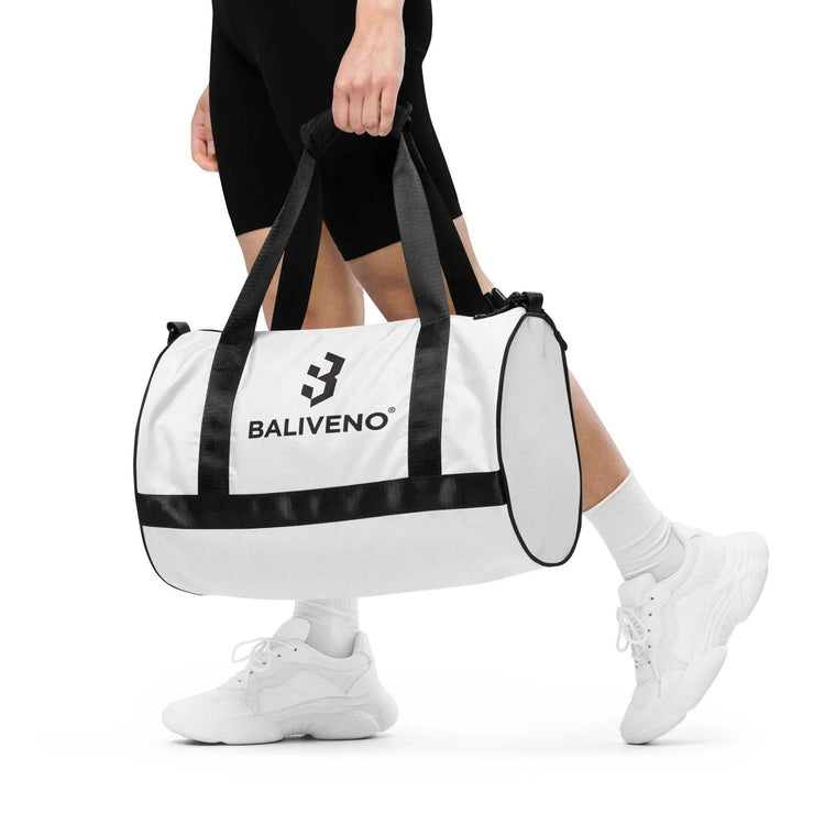 All-over Print Gym BagAll-over print gym bagPump up your workout style with the All-Over Print Gym Bag. This 100% polyester duffel features a bold, eye-catching allover print design that will turn heads at the[Bal]
