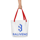 All-Over PrintAll-Over Print Large Tote BagPack all your beach essentials in style with the vibrant All-Over Print Large Tote Bag. This trendy 100% polyester beach bag features a bold, eye-catching allover pa[Bal]