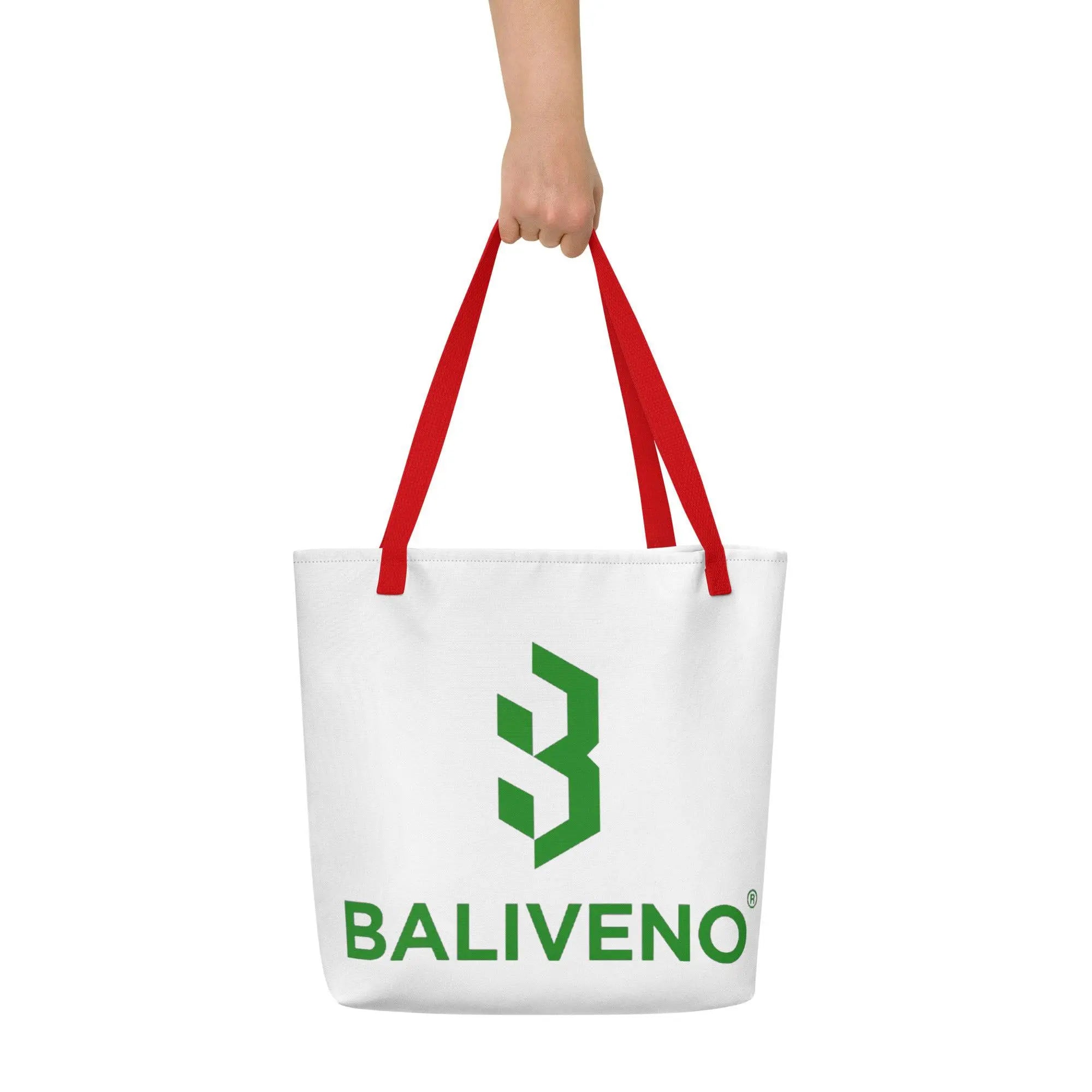 All-Over Print Large Tote Bag - BALIVENO