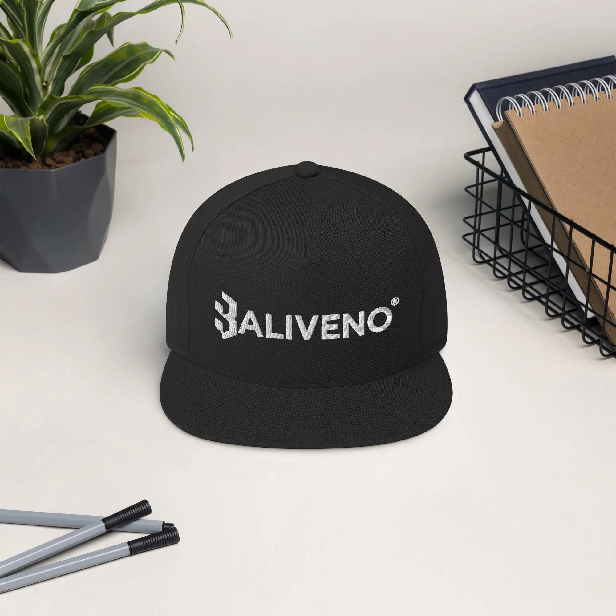 Men Flat Bill Cap - BALIVENO